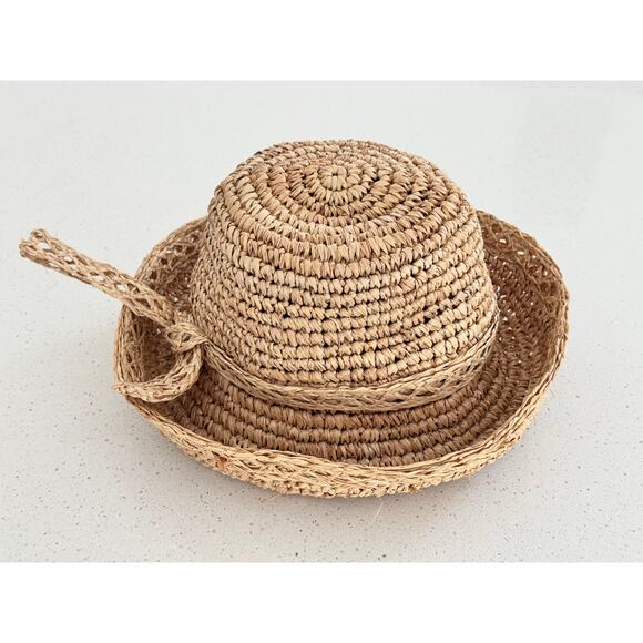 Gigi Burris Straw Cloche Hat Lattice | Made in USA | Includes Sunglasses main image 5